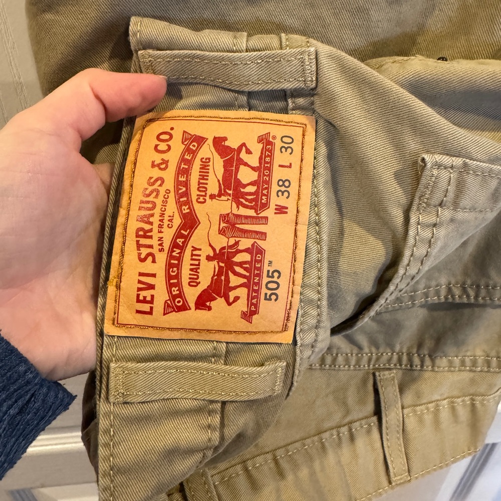 Levi's Men's Khaki Jeans 38W 30L